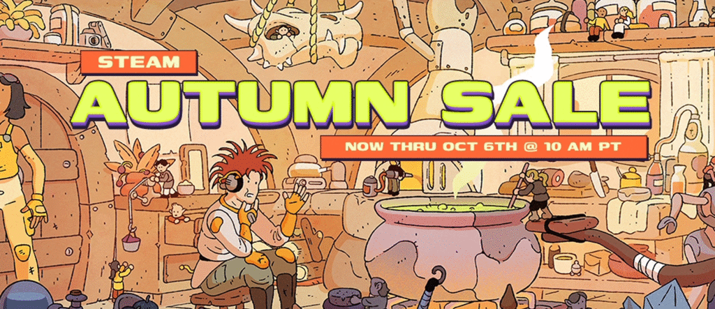 Steam Autumn Sale Canada – Save up to 90% on PC games for a limited time