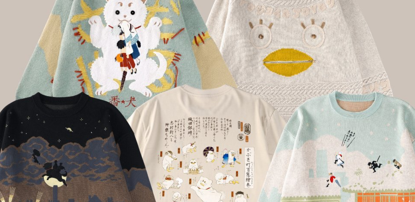 Pre-Order the New Gintama x Bibisama Winter Collection Now + Get a 20% Discount & Bonuses!