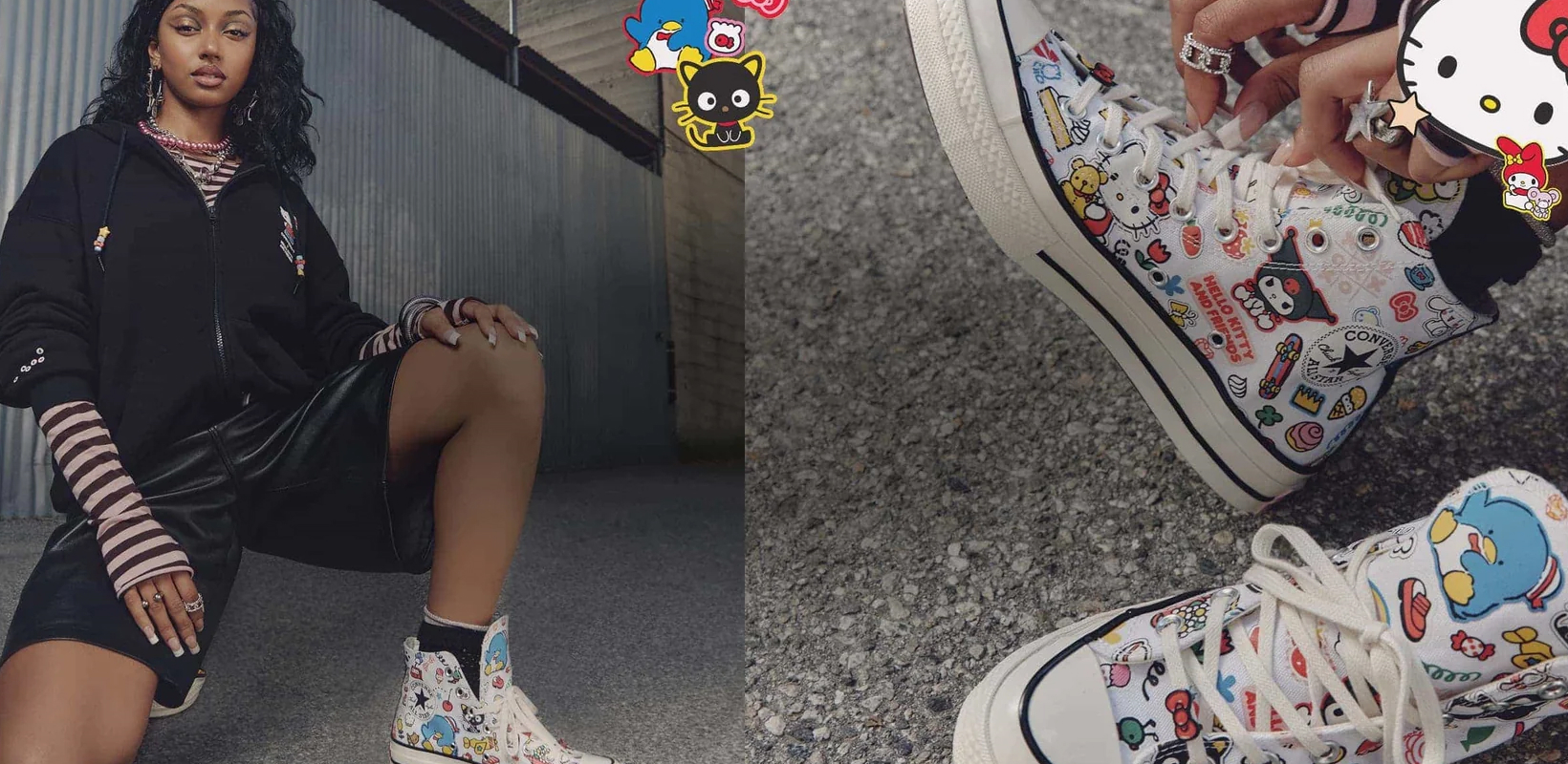 Converse x Hello Kitty and Friends Styles are Now in Canada!