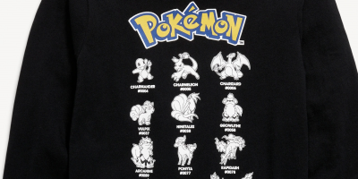 Save Up to 72% Off Pokémon & Sonic Shirts for Kids at Old Navy Canada